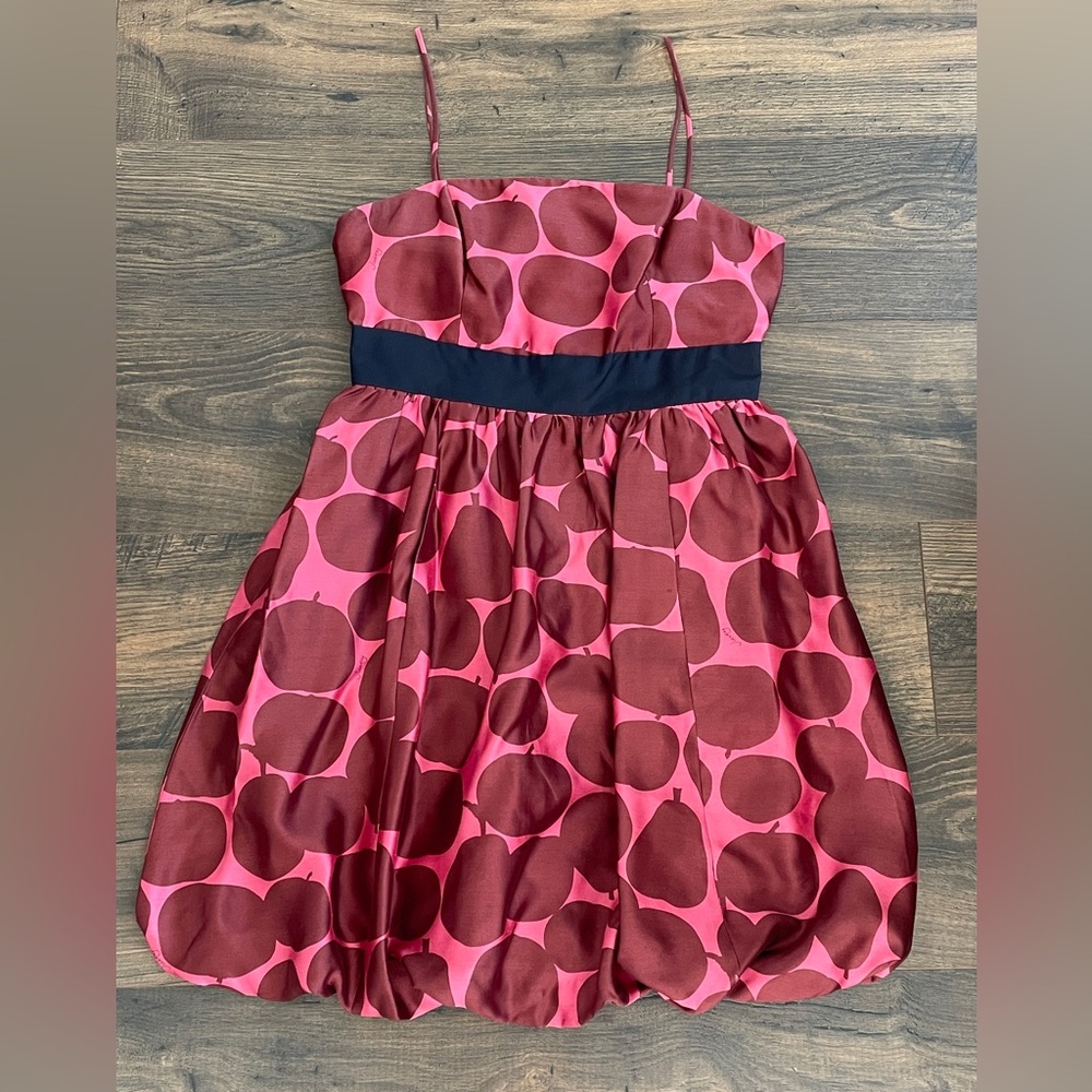 Juicy Couture Red Silk Dress Size 6